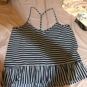 Abercrombie & Fitch stripe cami 💙